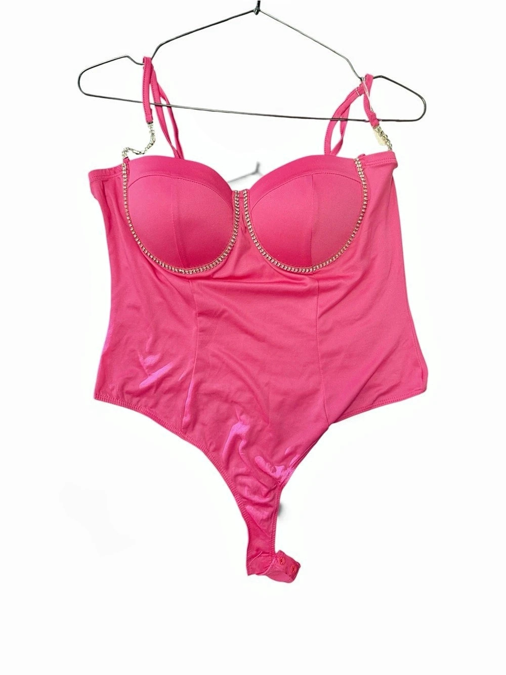 Luli Fama Pink One-Piece  NWT